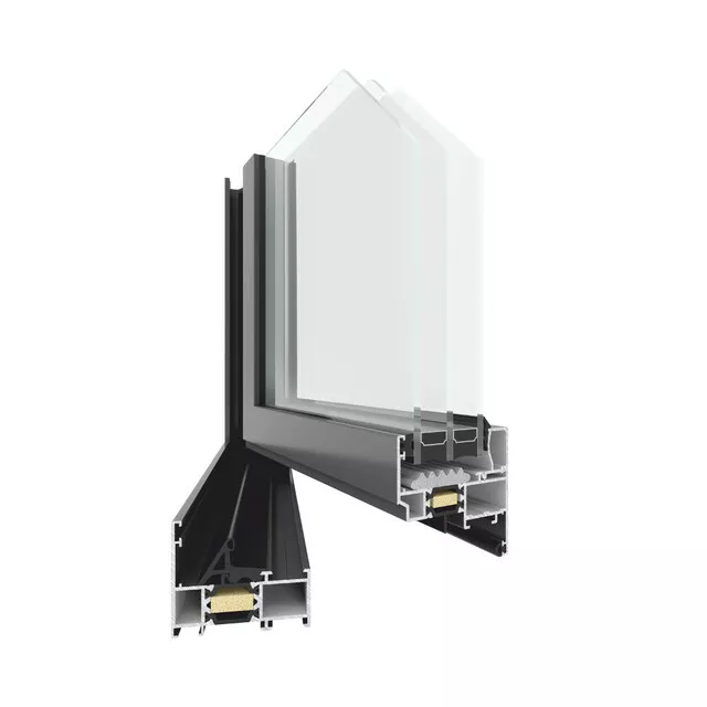 Yawal TM 62HI — aluminiowy system okienny komercyjny